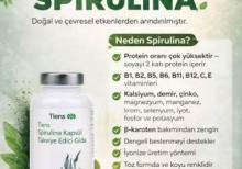 Spirulina-Şiş,Anemiya Dəmir və Qan Azlığı Göz Saç Dəri Hamilə Arıqlamaq-Kökəlmək və s.