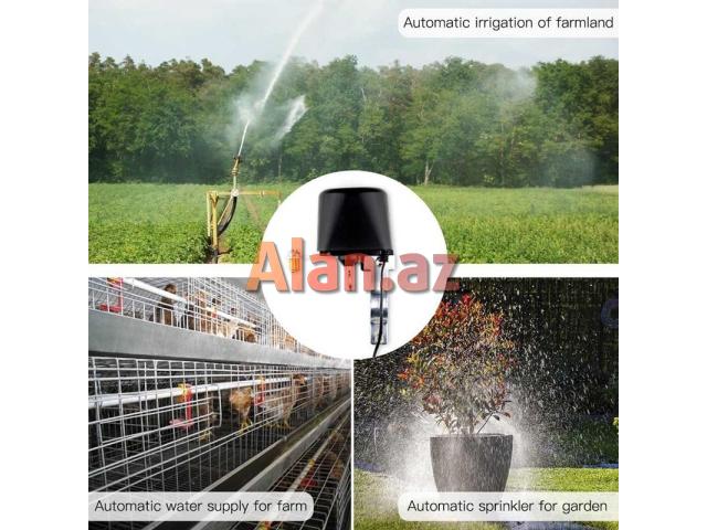 Tuya WiFi Ağıllı Su və Qaz Kranı Nəzarətçisi | Smart Valve Controller | Alexa Google Home