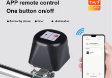 Tuya WiFi Ağıllı Su və Qaz Kranı Nəzarətçisi | Smart Valve Controller | Alexa Google Home