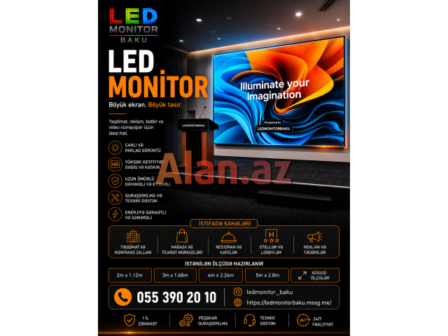 Led monitorların satışı