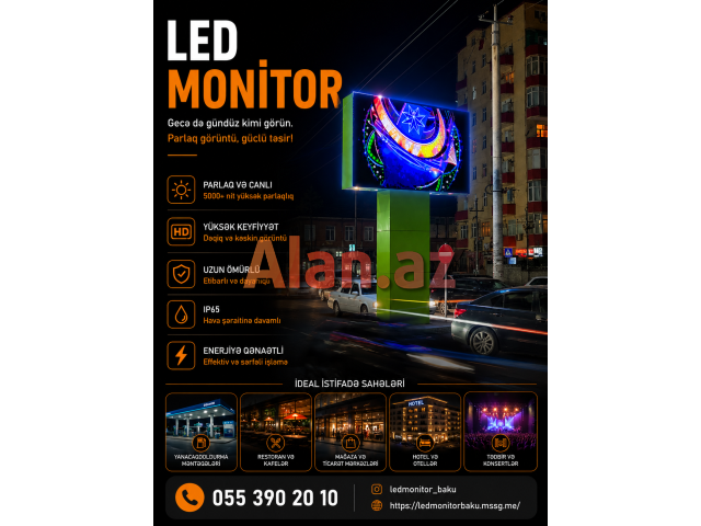 Led Monitor Baku