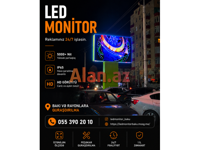 Led Monitor Baku