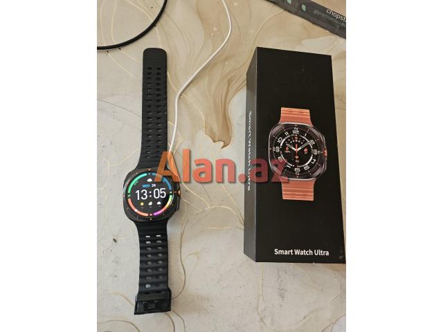 Smart Watch Ultra – Yeni, Qutulu,