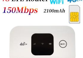 Yeni 4g Lte Wifi Modem - Sim Kartla Portativ İnternet Router