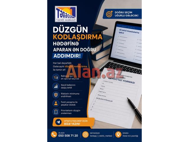 İxtisas seçiminə kömək