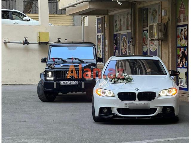bmw 5ci seriya bey gelin toy masini sifarisi