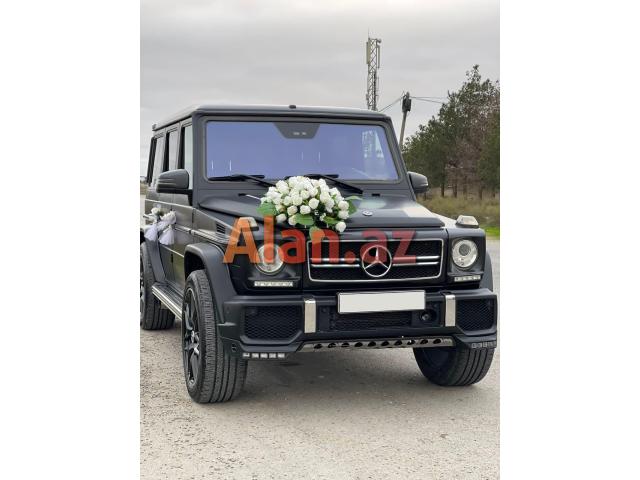gclass galik black bey gelin toy masini sifarisi