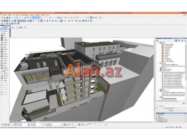 ArchiCAD Proqramından hazırlıqlarımız