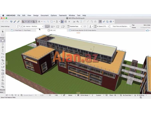 ArchiCAD Proqramından hazırlıqlarımız