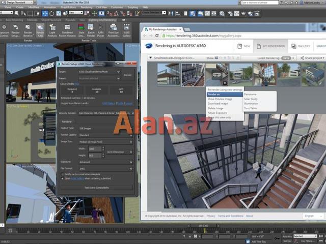 3 DS max Proqramından dərslər