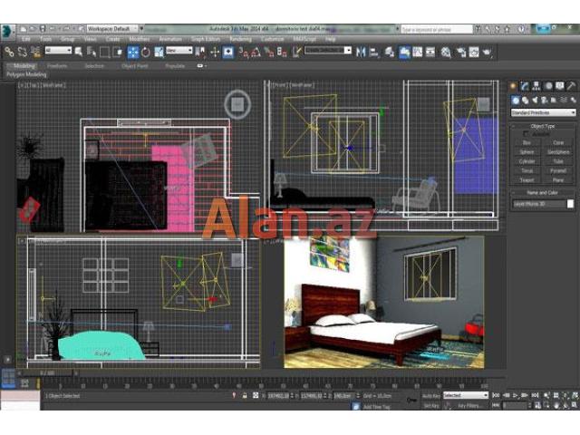 3 DS max Proqramından dərslər