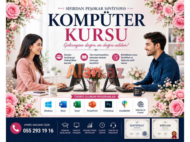 0-dan Kompüter Kursları