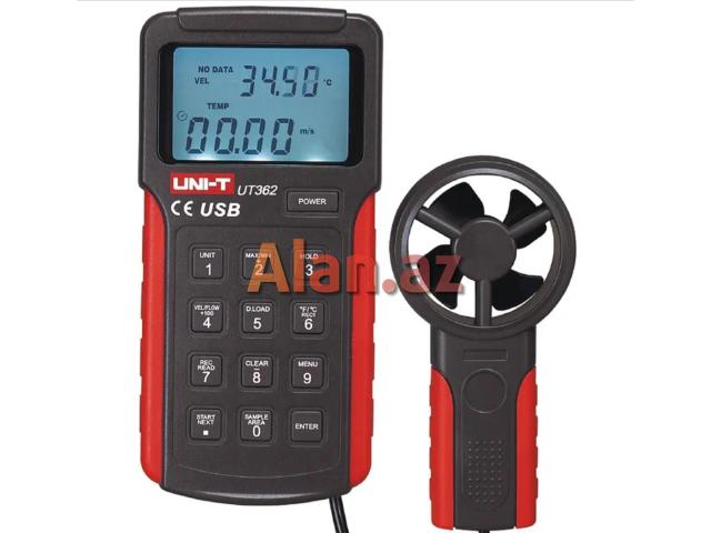 Anemometr UNI-T UT362 ( USB interface )