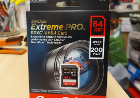 Yaddaş kartı Sandisk Extreme Pro 64GB 200mb/s