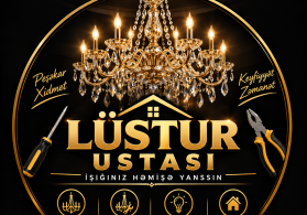 Lüstur Ustası - Peşəkar xidmət