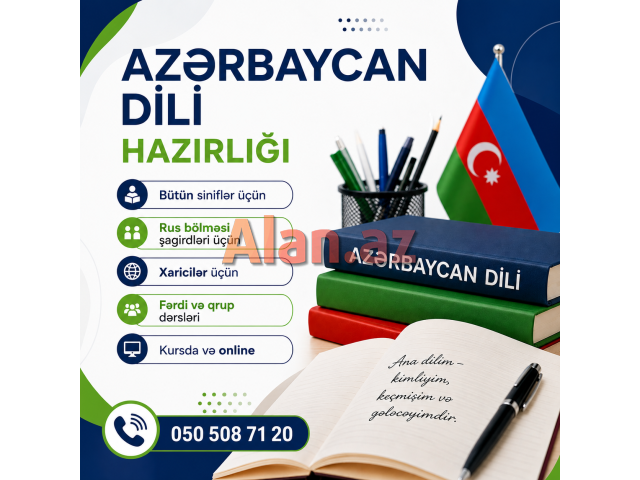Azərbaycan dili hazırlığı