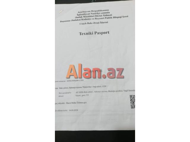 Buzovnada həyət evi satılır