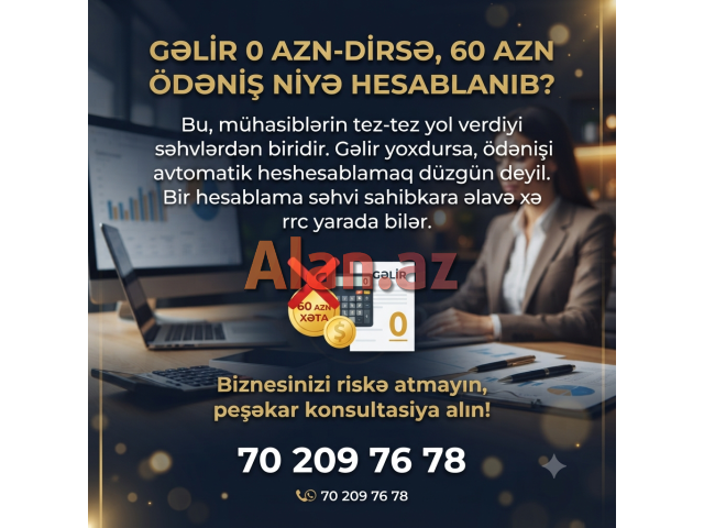 Mühasibatlıq və vergi xidmətləri