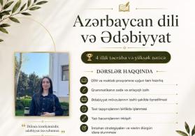 Azərbaycan dili və ədəbiyyat onlayn dərs