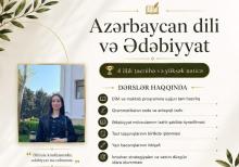 Azərbaycan dili və ədəbiyyat onlayn dərs