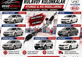 Hyundai və Kia modelləri üçün rulavoylar