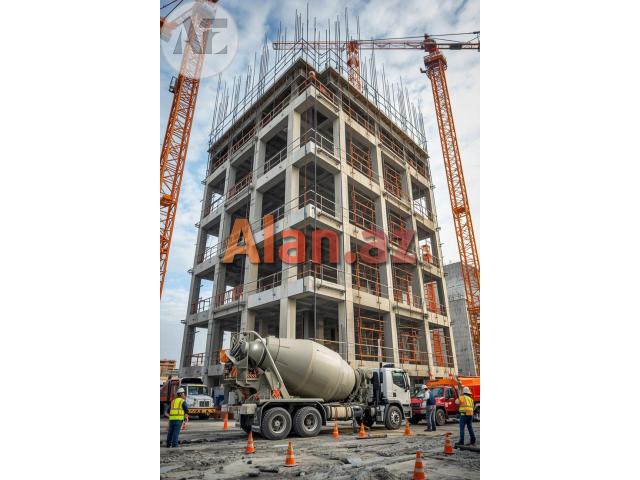 Beton manalit isleri qelibci birqada