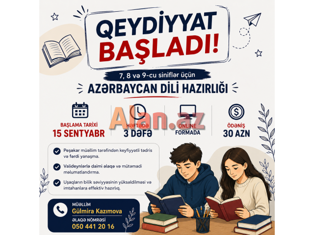 Azərbaycan dili hazırlığı