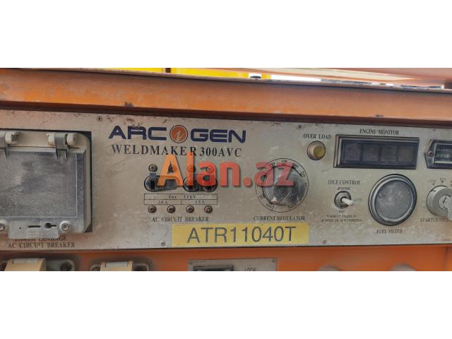 Dizel Qaynaq Generatoru İcarəsi (ArcGen 300A / 500A)