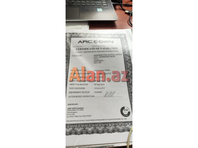Dizel Qaynaq Generatoru İcarəsi (ArcGen 300A / 500A)