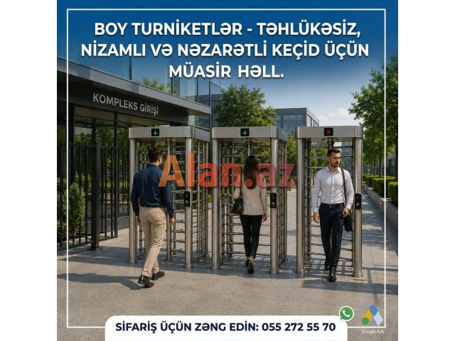 Boy Turniketlər