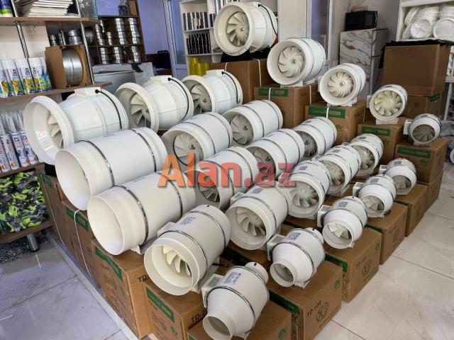 Her olcude plastik fanlar