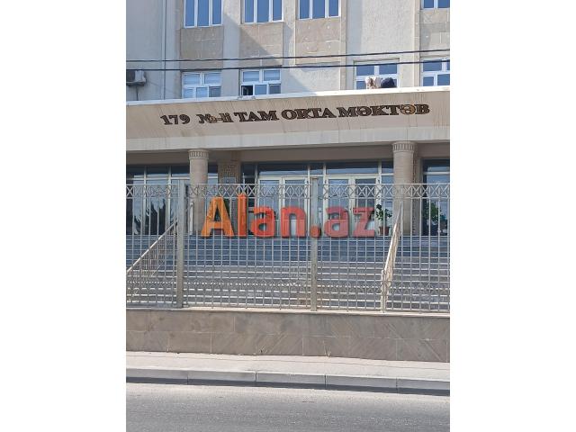 Binəqədi 179 nömrəli məktəbin yanı.