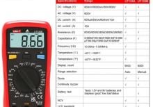 Multimetr UNI-T UT 133B