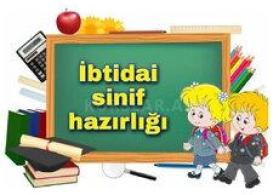 Ibtidai sinif hazırlığı