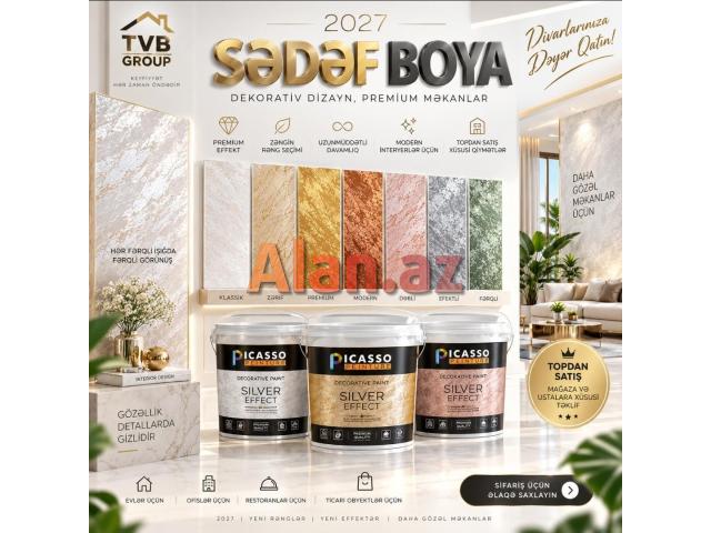 Sedef boya topdan satis