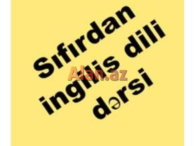 İngilis dili dərsləri