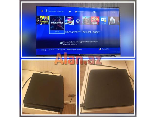 PS 4 SLİM 1 TB TƏCİLİ SATILIR
