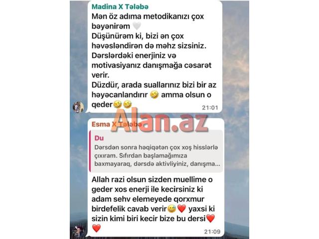 UŞAQLAR ÜÇÜN İNGİLİS DİLİ