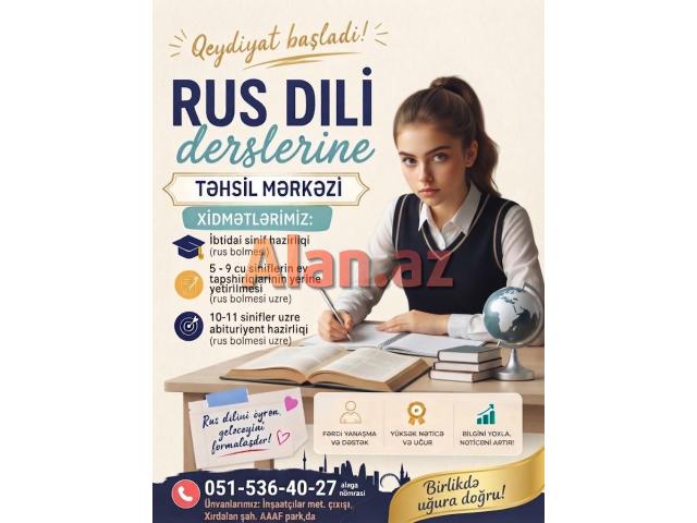 Rus dili dersleri
