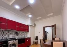 100 m2  2 otaqlı tam təmirli mənzil kirayə verilir