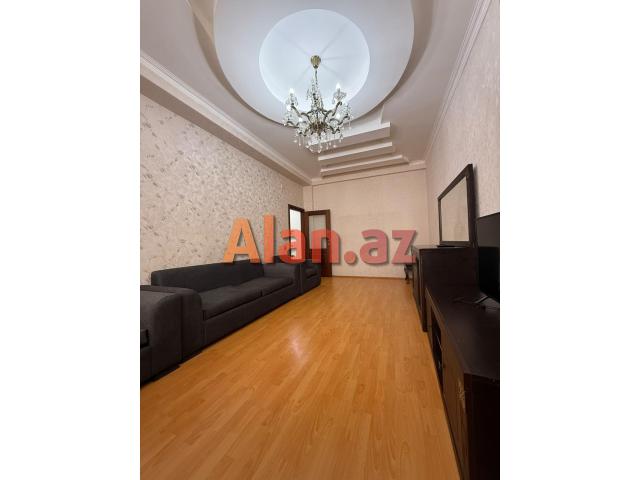 100 m2  2 otaqlı tam təmirli mənzil kirayə verilir