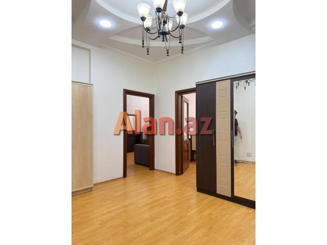 100 m2  2 otaqlı tam təmirli mənzil kirayə verilir