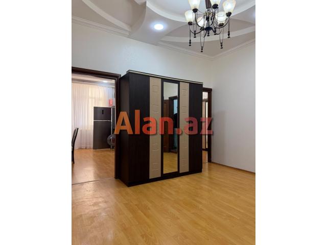 100 m2  2 otaqlı tam təmirli mənzil kirayə verilir