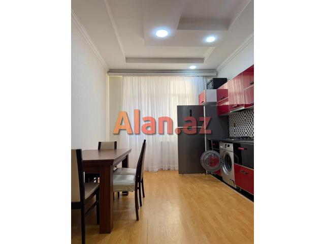 100 m2  2 otaqlı tam təmirli mənzil kirayə verilir