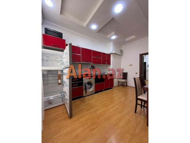 100 m2  2 otaqlı tam təmirli mənzil kirayə verilir