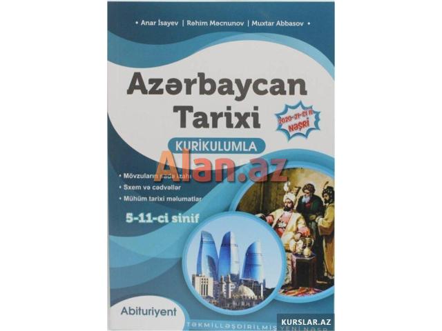 Tarix fənni üzrə  Abituriyent hazırlığ
