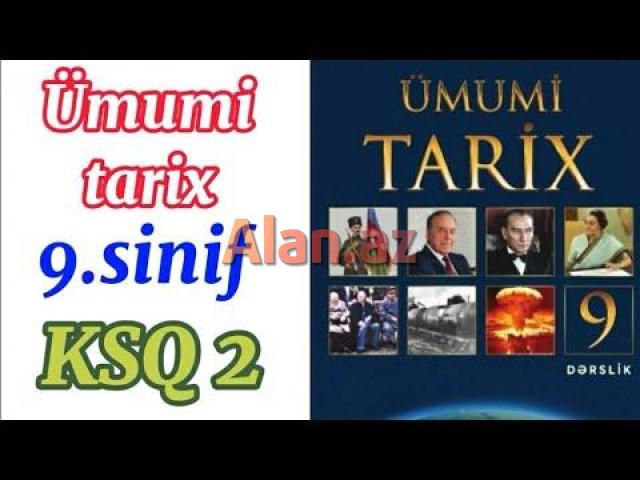 Tarix fənni üzrə  Abituriyent hazırlığ