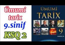 Tarix fənni üzrə  Abituriyent hazırlığ