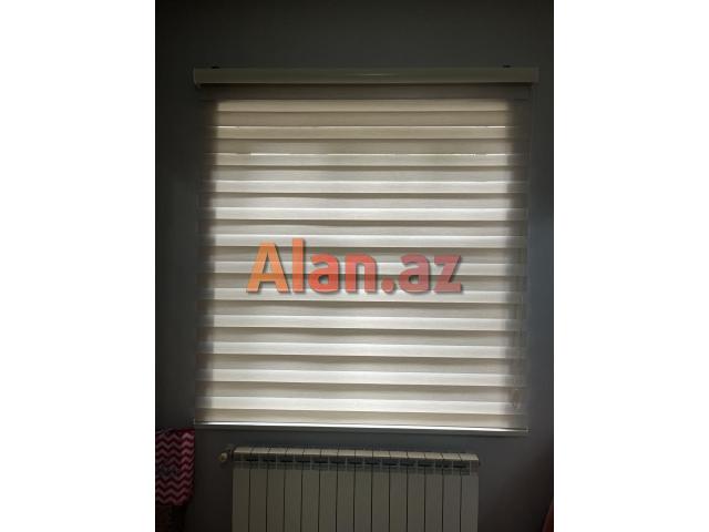 Jaluz perde sifarisi dikey zebra plise stor