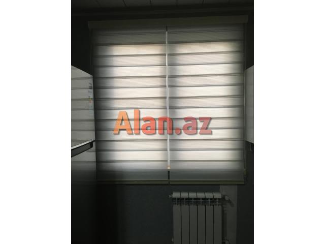 Jaluz perde sifarisi dikey zebra plise stor
